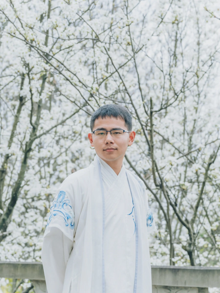 汉服和花和男